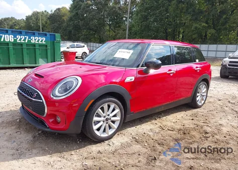 2022 Mini Clubman Cooper S z USA, uszkodzony, nr VIN WMWLV7C09N2R13688